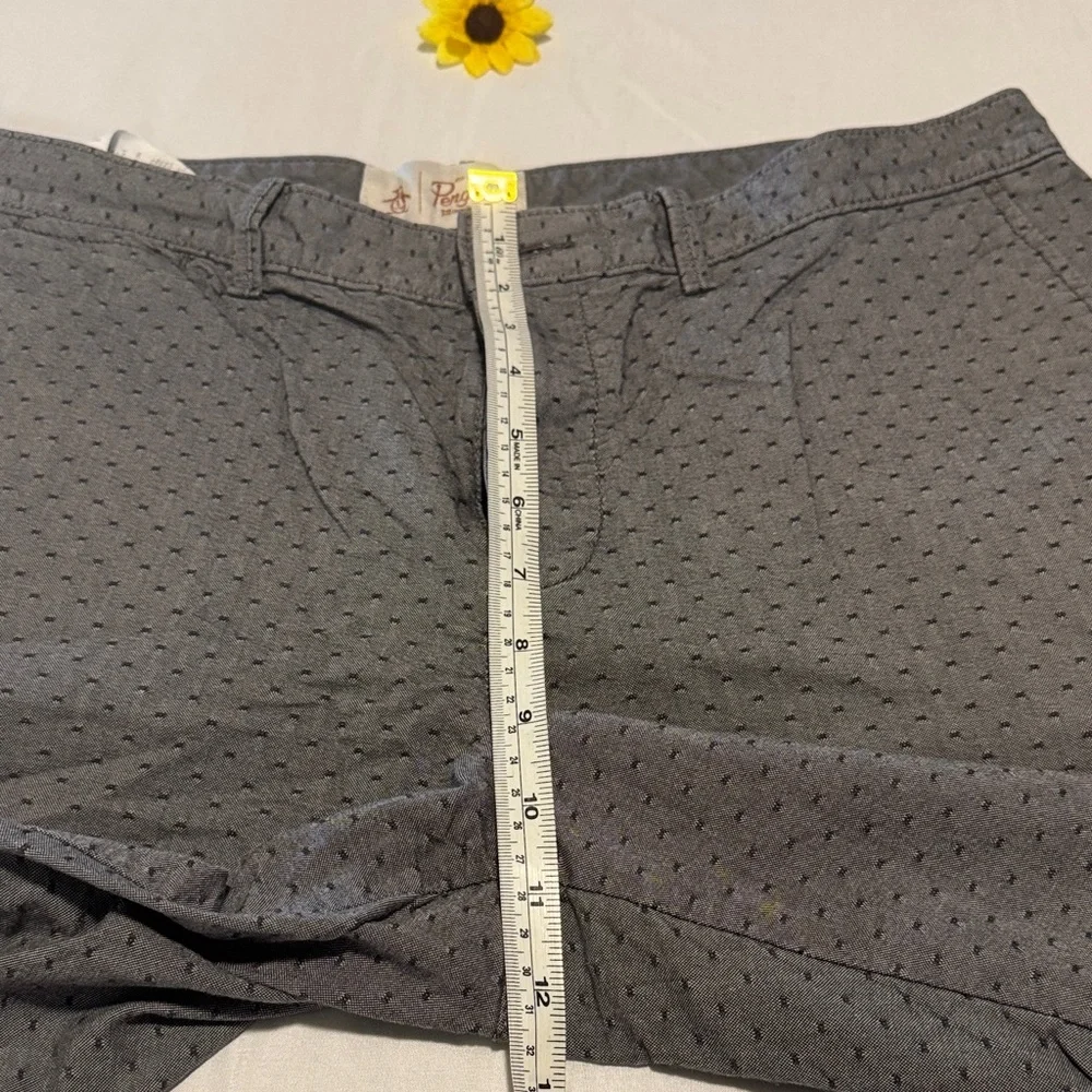 Classic Gray Men's Flat Front Shorts - Picture 5 of 12
